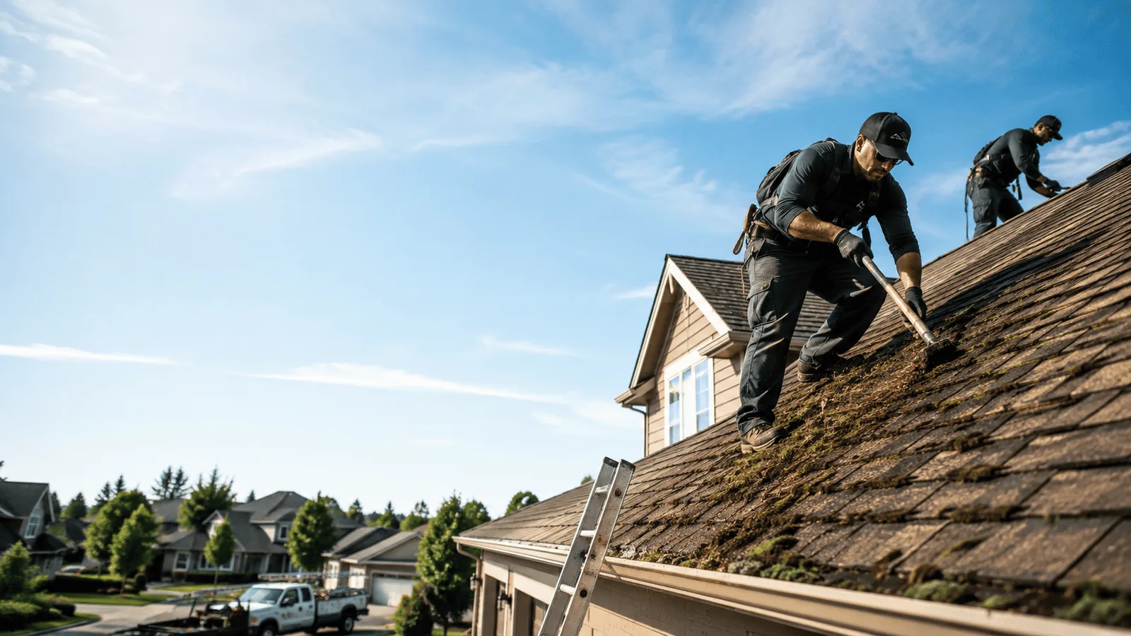 Roof Moss Removal in Greenbrae, CA near me
